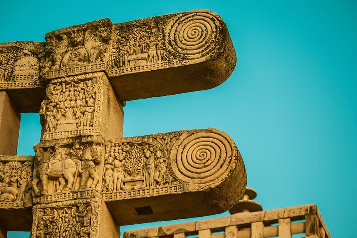 Tour privato di un giorno intero di Sanchi e Udayagiri da Bhopal