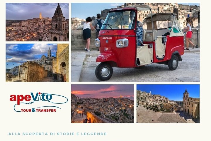 Tuk Tuk-tur i Matera - Historie, legender og anekdoter