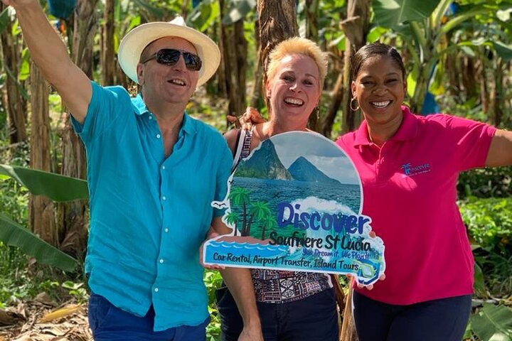 Tour privato di St Lucia: personalizza la tua esperienza sull'isola + pranzo