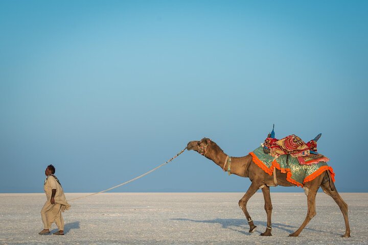 Bhuj au sanctuaire de Narayan Sarovar et Rann blanc de Kutch