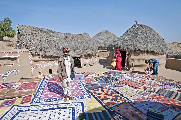 Bhuj au sanctuaire de Narayan Sarovar et Rann blanc de Kutch
