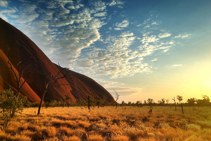 Höhepunkte des Uluru bei Sonnenaufgang inklusive Frühstück