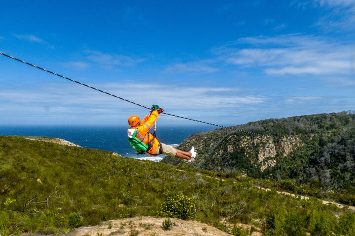 Excursão de tirolesa em Knysna