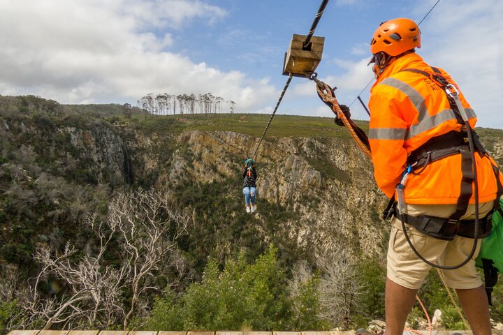 Excursão de tirolesa em Knysna
