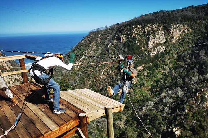 Excursão de tirolesa em Knysna