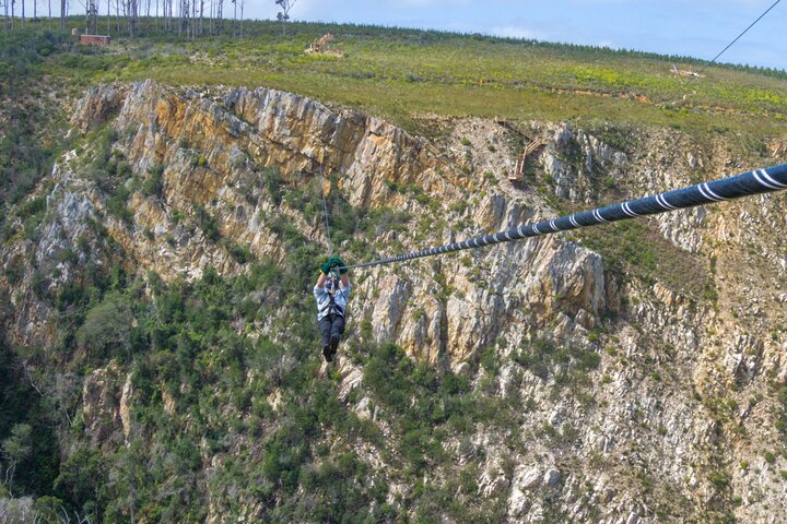 Excursão de tirolesa em Knysna