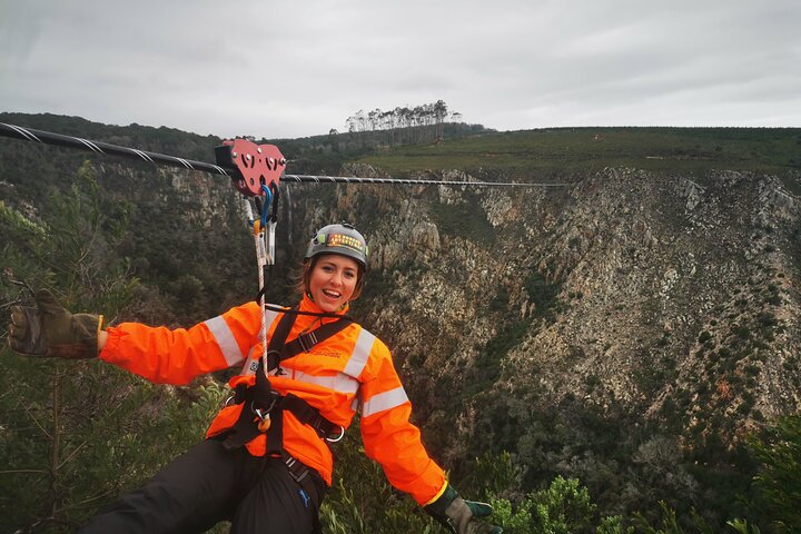 Excursão de tirolesa em Knysna