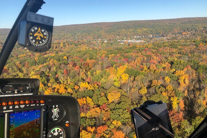 Parets privata Hudson Valley Fall Foliage Helicopter Tour från Westchester