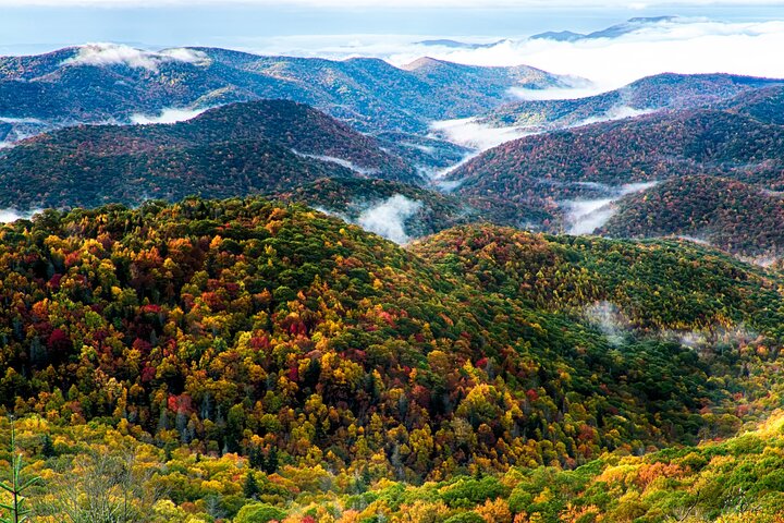 Naturskön körtur i Blue Ridge Mountains