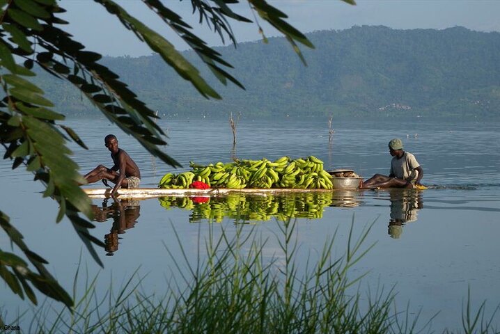 Excursões de dia inteiro em Lake Bosomtwe Boat Cruisely e Kumasi City Tours