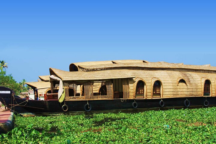 Backwaters Houseboat Cruise i Aleppey med lunsj fra Cochin - Privat tur