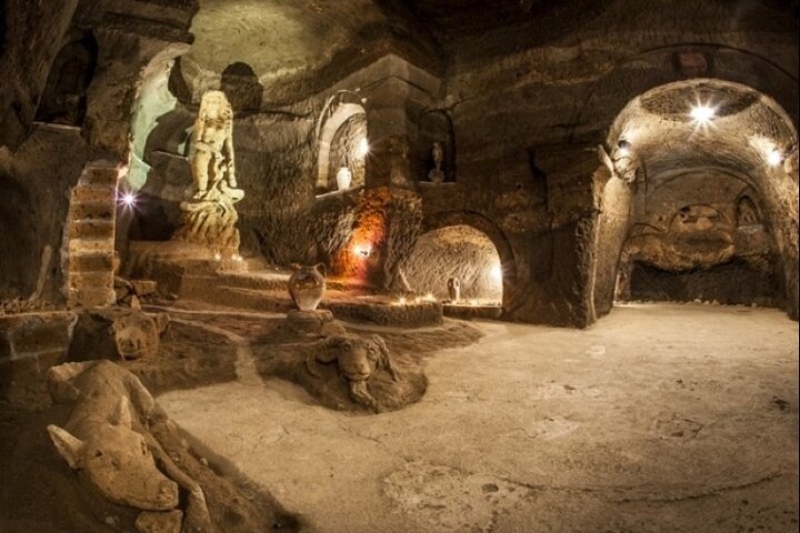 Orvieto und Civita di Bagnoregio einschließlich U-Bahn-Tour und Mittagessen
