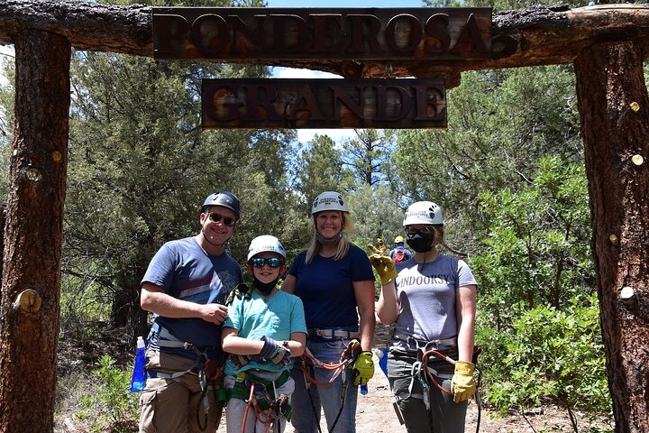 Aventura de 12 tirolesas nas montanhas de San Juan, perto de Durango