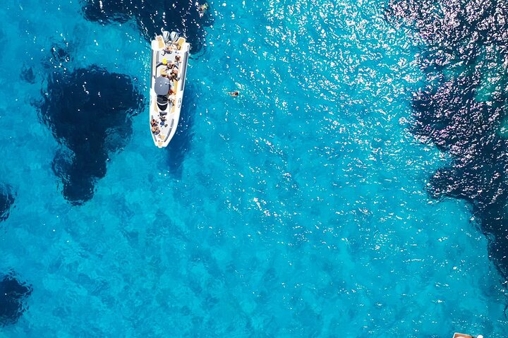Bådtur Egadi Day opdag Favignana og Levanzo fra Trapani