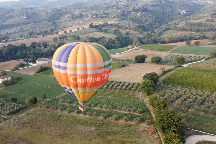 Professionele luchtballonvaarten bij Assisi, Trasimeno in Umbrië