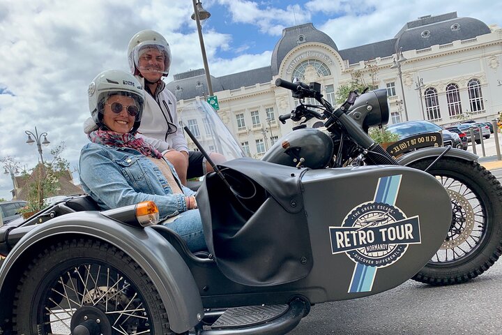 Private Tour: Besichtigung von Deauville im Beiwagen