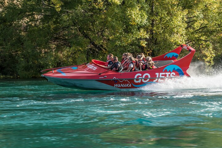 Avventura in Jet Boat per piccoli gruppi sul fiume Clutha da Wanaka