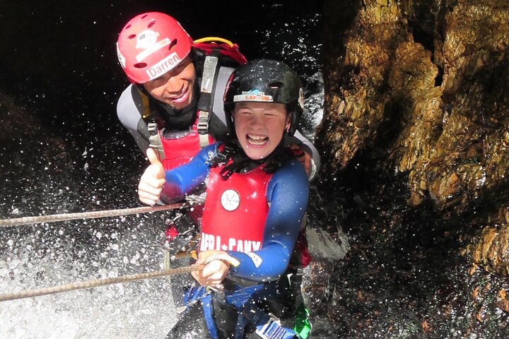 Standard Canyoning-tur i The Crags, Sydafrika