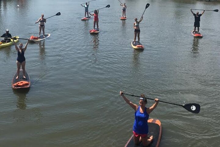 Tour avventuroso in SUP con delfini, lamantini e tartarughe marine di Sant'Agostino