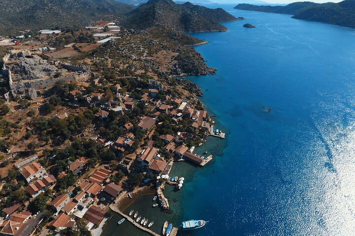 Recorrido compartido en barco por la ciudad de Kekova, incluido el almuerzo