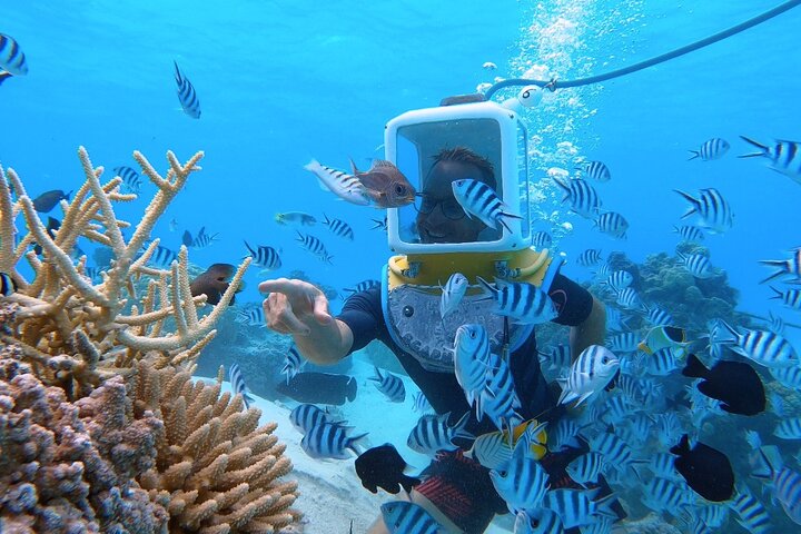 Aqua Safari prima immersione in casco (Scuba)