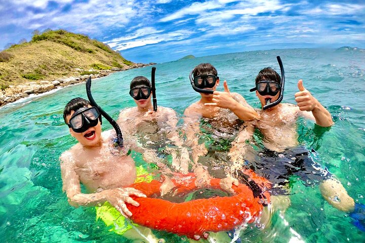 Pattaya Fulddag 3 Tropical Island Tour Snorkeling Cruise Buffet