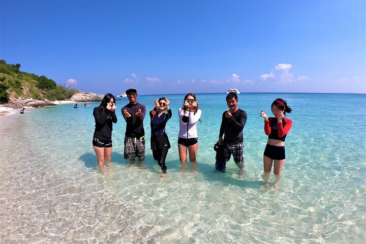 Pattaya Fulddag 3 Tropical Island Tour Snorkeling Cruise Buffet