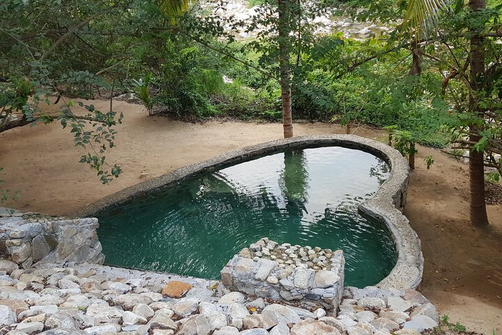 Reittour zu den natürlichen heißen Quellen in Puerto Escondido