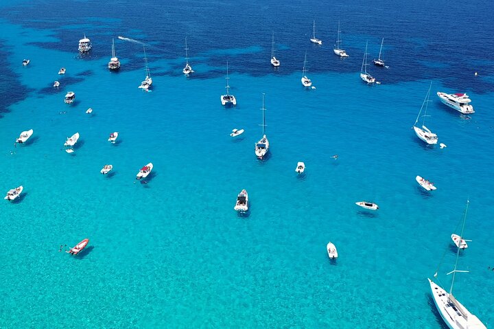 Bådtur Egadi Day opdag Favignana og Levanzo fra Trapani