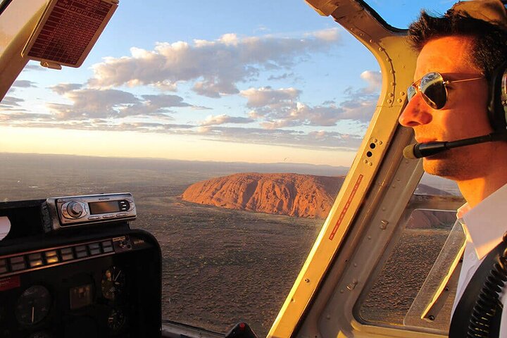 25 - Minutt Uluru og Kata Tjuta naturskjønne helikopter fly