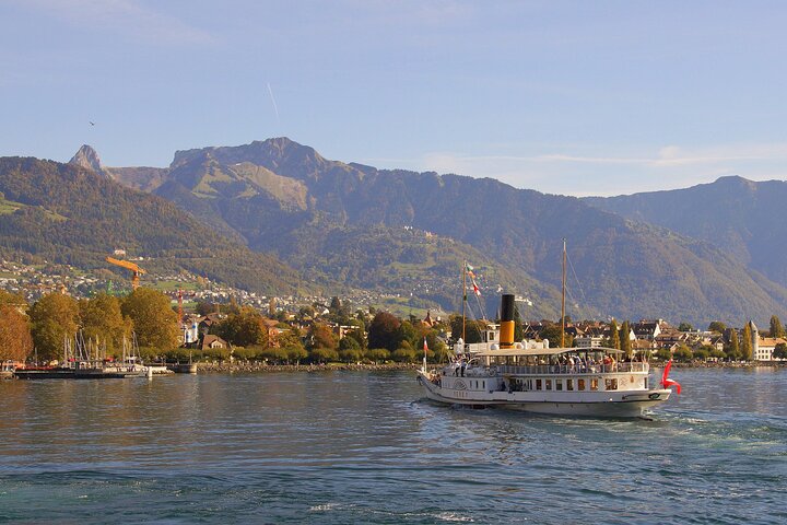 Cruzeiro de ida e volta de Montreux a Chillon