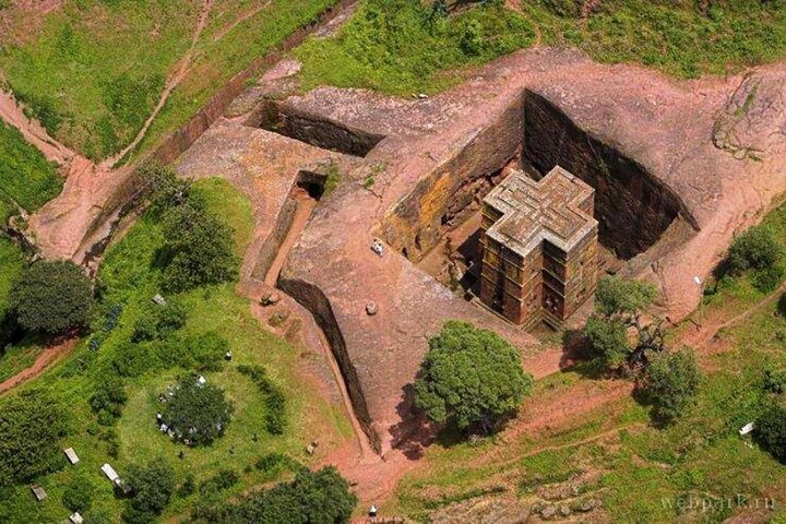 Lalibela heldags guidede turer med hotell og flyplasshenting