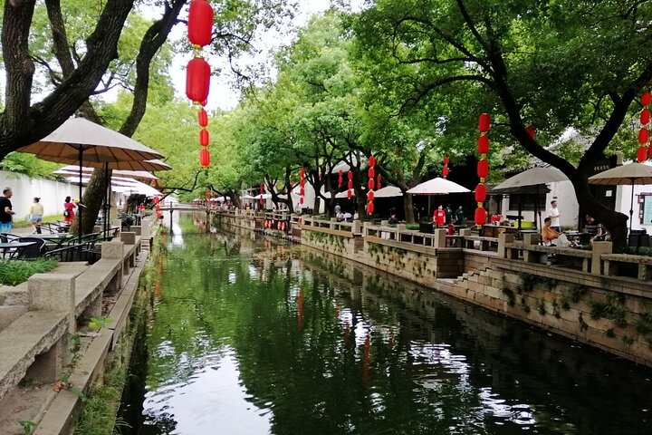 Excursion privée d'une journée à Wuxi LingShan Buddha et Huishan Old Town