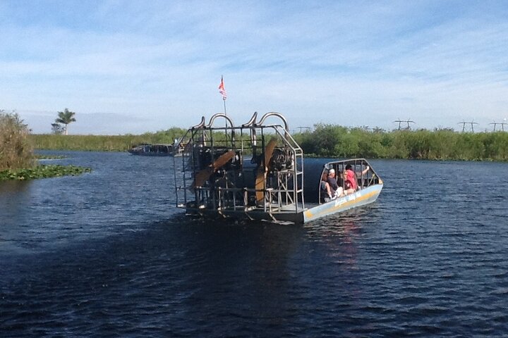 Excursion en hydroglisseur dans les Everglades au départ de Fort Lauderdale avec transport