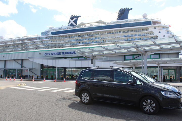 Private Southampton Shore-excursie Windsor-Bath-Stonehenge-Wilton-Highclere-LDN