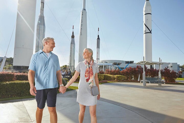Centro Espacial Kennedy con transporte desde Orlando y Kissimmee