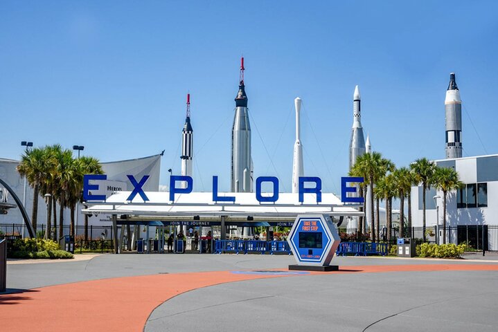 Centro Espacial Kennedy con transporte desde Orlando y Kissimmee