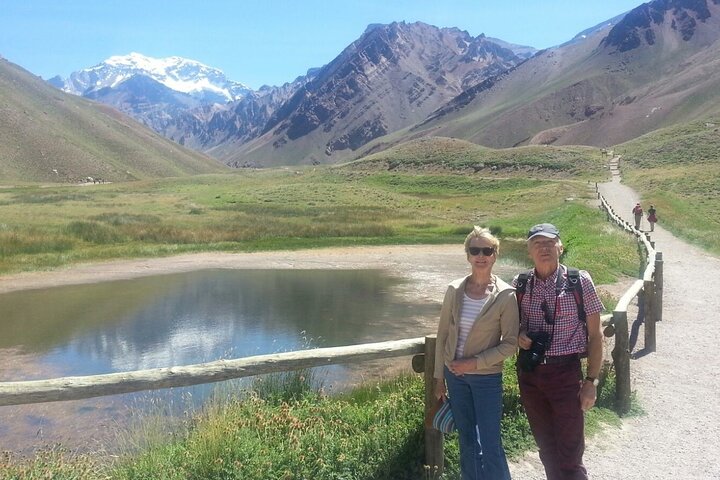 Visite du parc Aconcagua en petit groupe au départ de Mendoza avec barbecue déjeuner