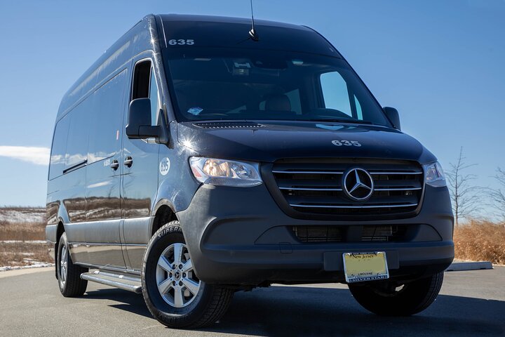 New York City Airport Ankomst Transfer med Sprinter LGA JFK EWR