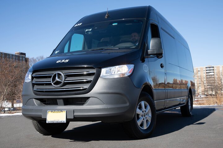 New York City Airport Ankomst Transfer med Sprinter LGA JFK EWR