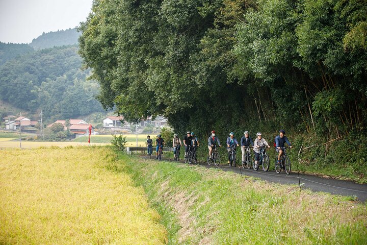 Tour guidato in bicicletta ad Hagi con visita al birrificio Sake