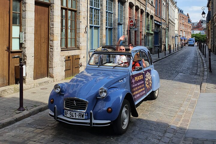 Unieke tour door Lille met Convertible 2CV - 1u00