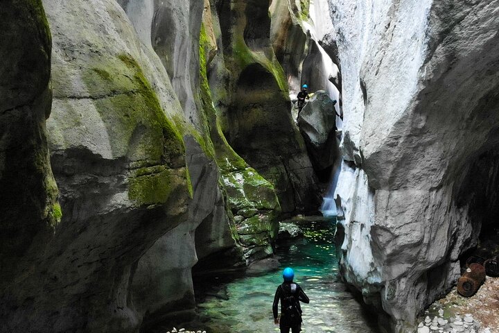 Canyon Discovery of Furon i hjertet af Vercors-massivet
