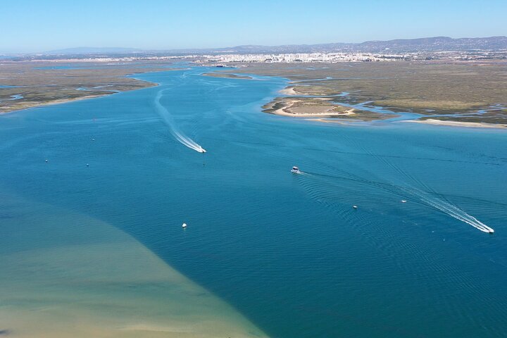 Ria Formosa - Passeio de barco pelas 3 Ilhas: Armona | Ilha da Culatra | Farol