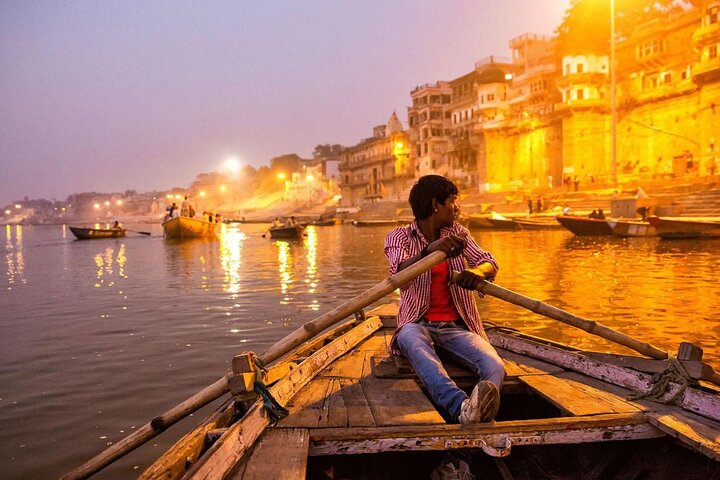 Volledige dag Varanasi privétour met tempels, Ghats & Rituelen