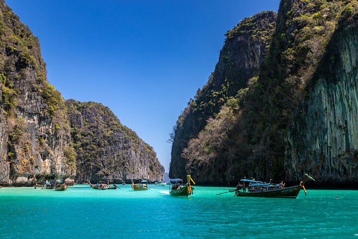 Tour in catamarano premium per le isole Phi Phi e Maya Bay da Phuket