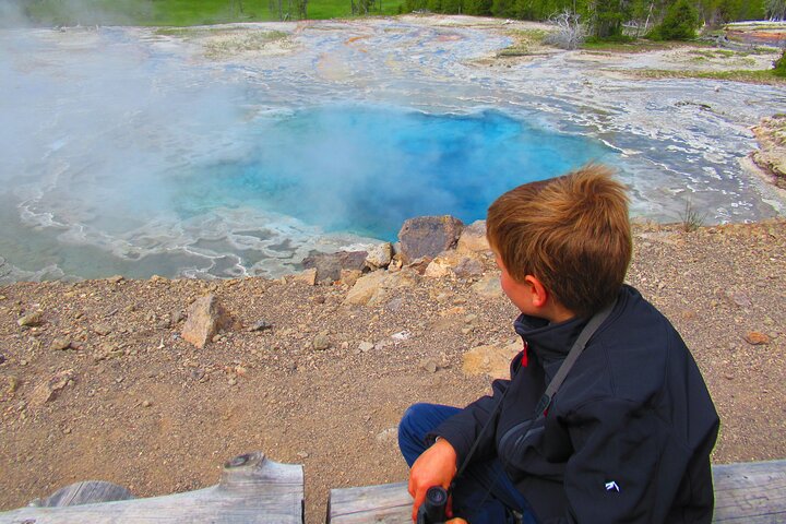 Excursão de caminhada de 6 milhas no gêiser em Yellowstone com almoço