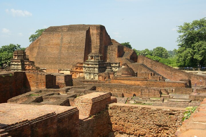 Nalanda Rajgir och Bodh Gaya från Patna