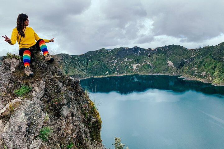 Excursión de día completo a la laguna de Quilotoa desde Quito con entradas diarias