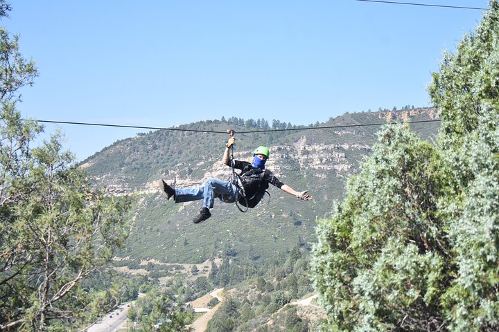 Aventura de 12 tirolesas nas montanhas de San Juan, perto de Durango